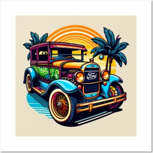 Ford Model A Posters and Art